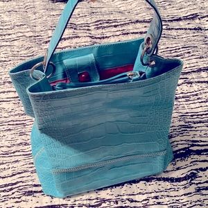 Tommy Hilfiger Alligator midsize handbag